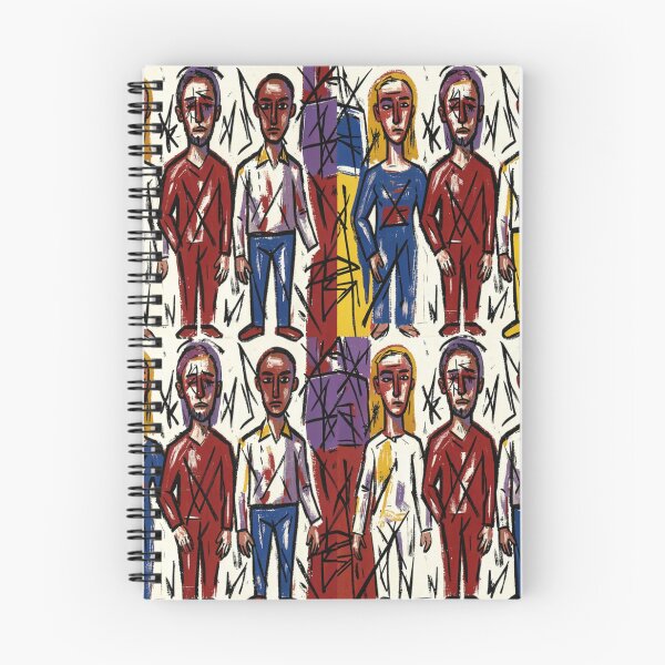 Item preview, Abstract Fashion Figures Pattern designed and sold by weirdfishes123.