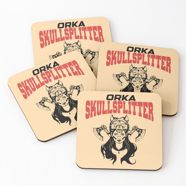 Item preview, Orka Skullsplitter, Bloodsworn Saga, Book Lover Gift designed and sold by BrianOMinard.
