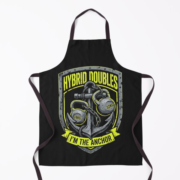 Item preview, Functional Fitness Kettlebell Training Hybrid Athlete Anchor Crest designed and sold by SplashTastic.