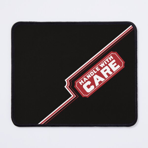 Item preview, Handle With Care Postage Label - Victorian Red designed and sold by spiritofarsenic.