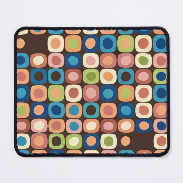 Item preview, Retro Rounded Squares Pattern designed and sold by weirdfishes123.