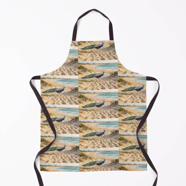 Item preview, Peacock on a Sunny Beach | Coastal Wildlife Nature Photography designed and sold by pbchan.