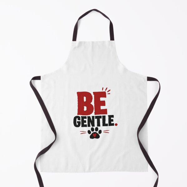 Item preview, Be Gentle Paw Print | Minimal Animal Lover Typography | Kindness Streetwear Design designed and sold by Lovestickerco.
