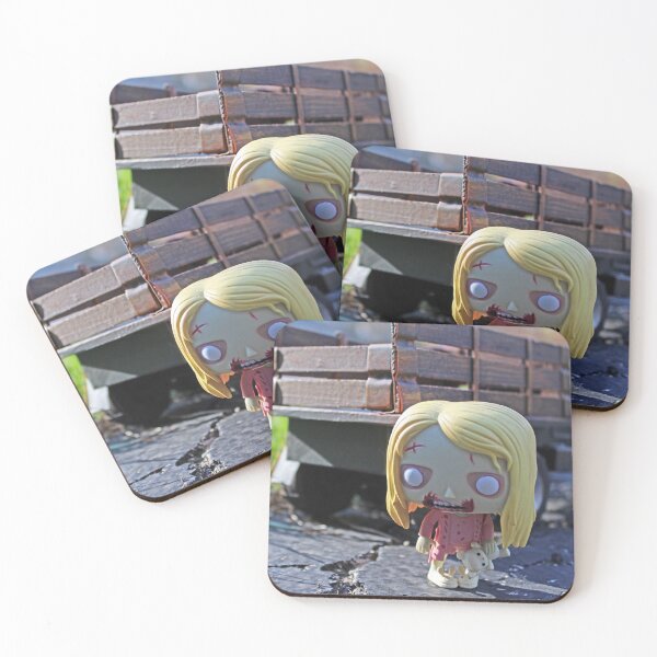 Item preview, Zombie Girl with Teddy Bear designed and sold by busybob.