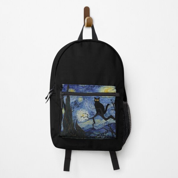 Item preview, Van Gogh Cat Starry Night Van Gogh Cat Lovers designed and sold by PurrfectHome.