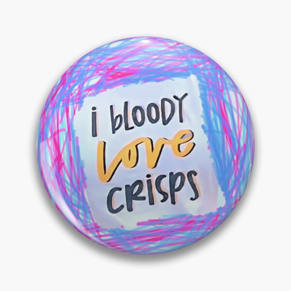 Item preview, I Bloody Love Crisps designed and sold by Fayes4Art.