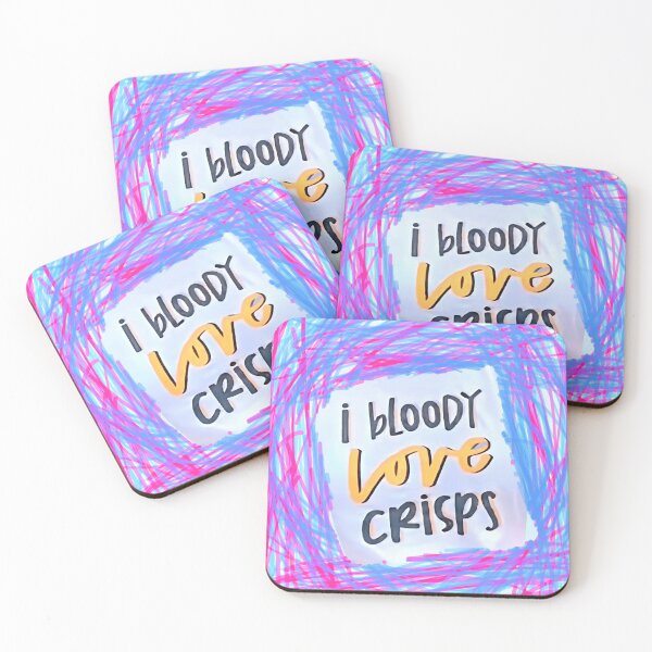 Item preview, I Bloody Love Crisps designed and sold by Fayes4Art.