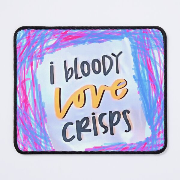 Item preview, I Bloody Love Crisps designed and sold by Fayes4Art.