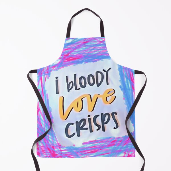 Item preview, I Bloody Love Crisps designed and sold by Fayes4Art.