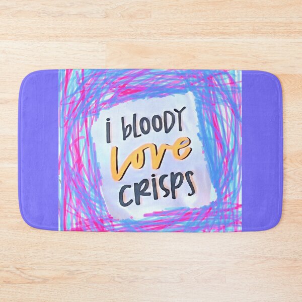 Item preview, I Bloody Love Crisps designed and sold by Fayes4Art.