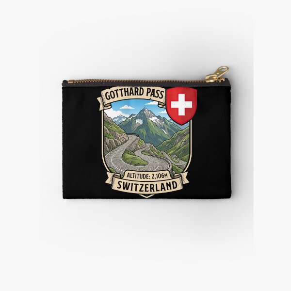 Item preview, Gotthard Pass Scenic Swiss Alps Artwork designed and sold by enzoade.