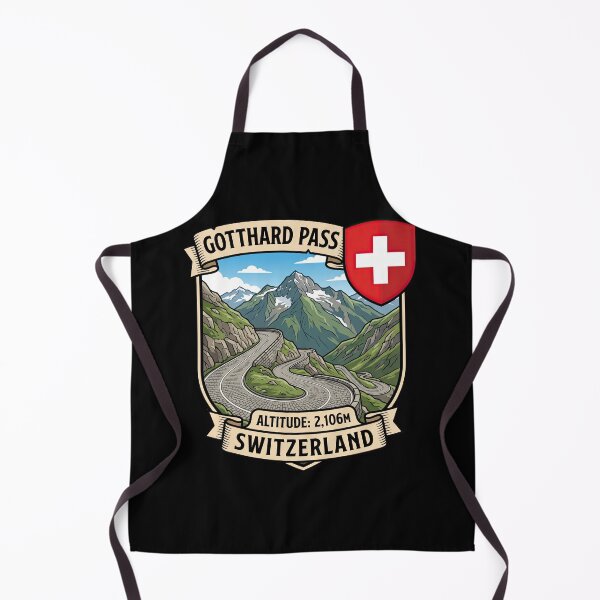 Item preview, Gotthard Pass Scenic Swiss Alps Artwork designed and sold by enzoade.