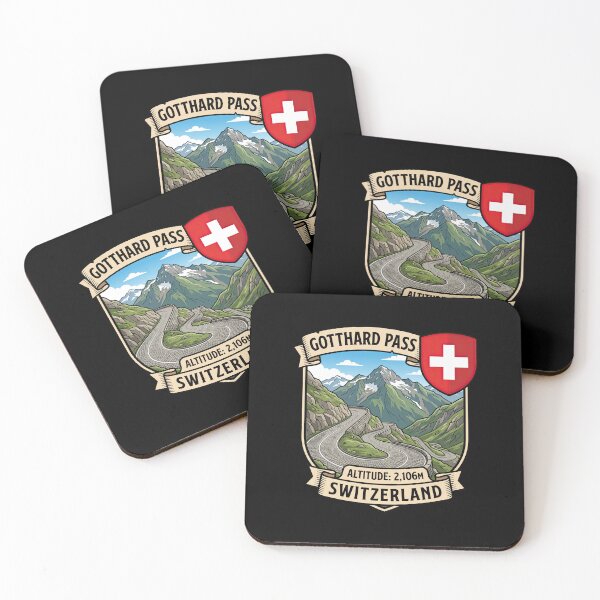 Item preview, Gotthard Pass Scenic Swiss Alps Artwork designed and sold by enzoade.