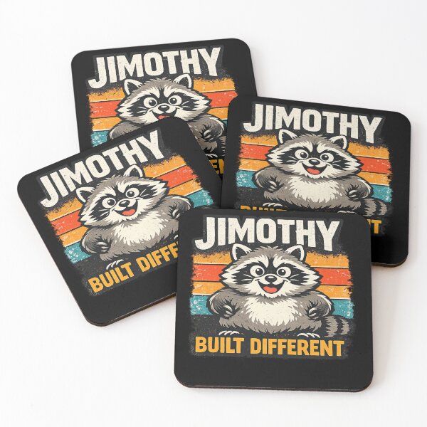 Item preview, Jimothy Raccoon Build Different designed and sold by aventi24.