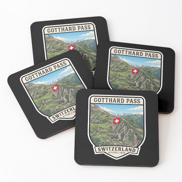 Item preview, Gotthard Pass Switzerland Biker Adventure Graphic designed and sold by enzoade.