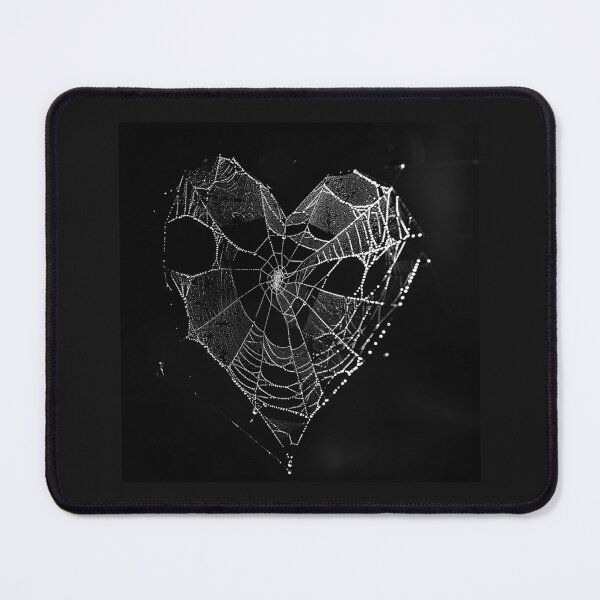 Item preview, Heart Shaped Spider Web Gothic Love Design designed and sold by inkoutninja.