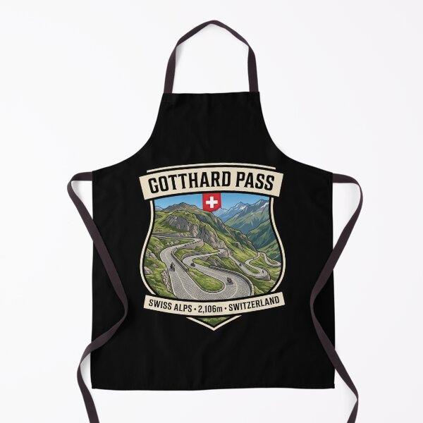 Item preview, Gotthard Pass Alpine Pass Travel Print designed and sold by enzoade.