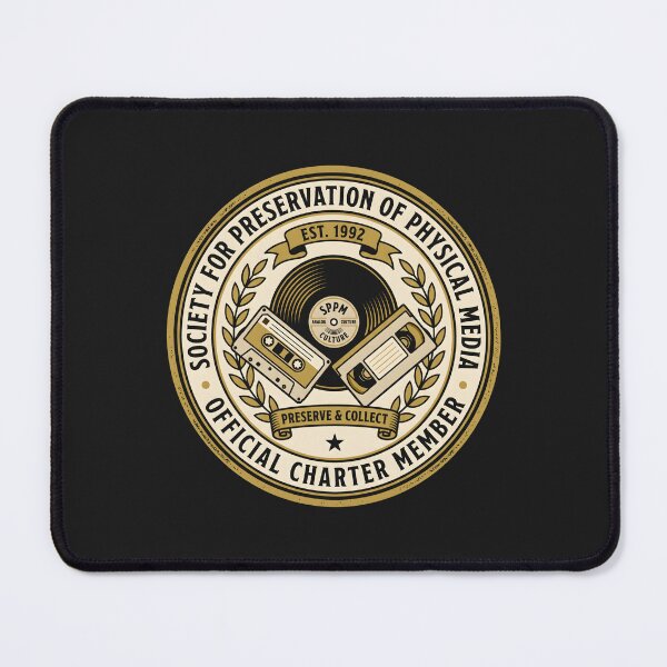 Item preview, Retro Physical Media Vinyl Record Collector Audio Nostalgia Seal designed and sold by SplashTastic.