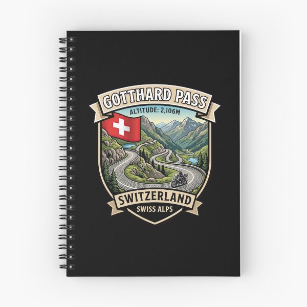 Item preview, Gotthard Pass Iconic Alpine Highway Graphic designed and sold by enzoade.