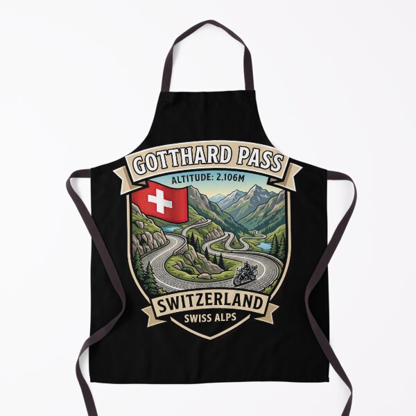 Item preview, Gotthard Pass Iconic Alpine Highway Graphic designed and sold by enzoade.