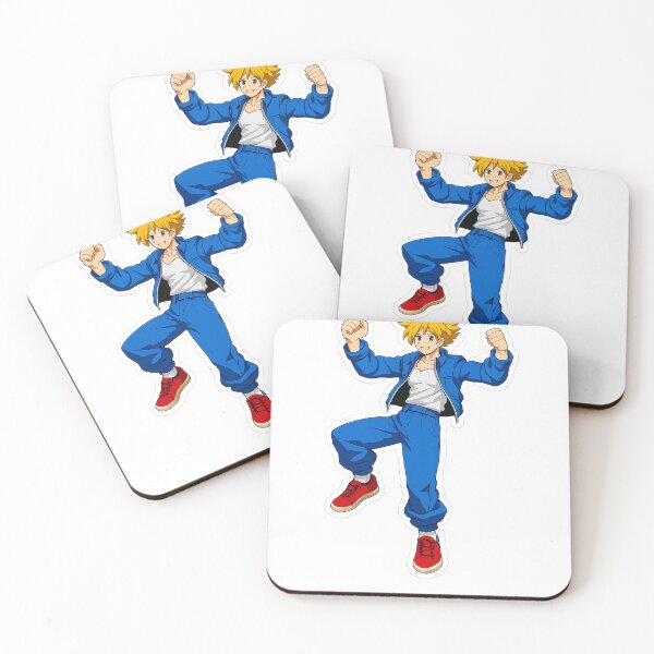 Item preview, Anime Lightning Hero Jump Pose designed and sold by ZenOtaku Lab.