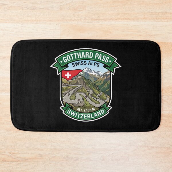 Item preview, Gotthard Pass Swiss Mountain Adventure Artwork designed and sold by enzoade.
