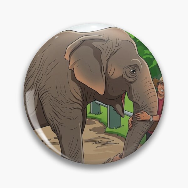 Item preview, Elephant Sanctuary Thailand designed and sold by RosieBonsai.