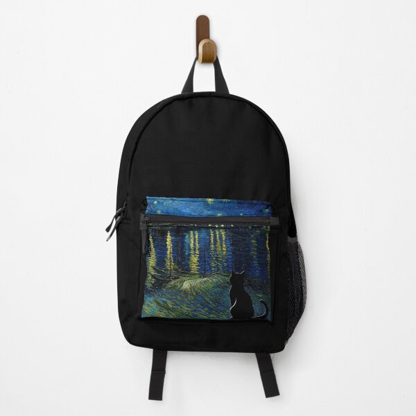 Item preview, Van Gogh Cat Starry Night Van Gogh Cat Lovers designed and sold by PurrfectHome.