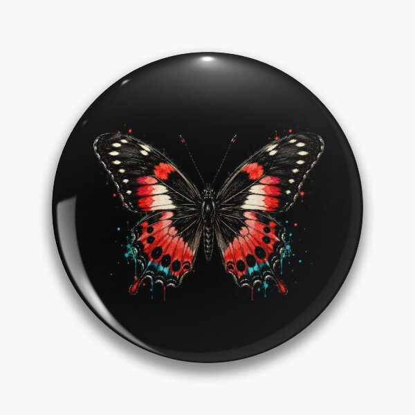 Item preview, Scarlet Mormon Butterfly Watercolor Art – Vibrant Nature Illustration designed and sold by ColorSplash123.