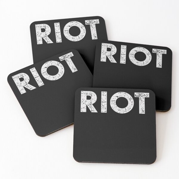 Item preview,  Classic Mac Riot Distressed White Text Always Sunny designed and sold by Coldink.