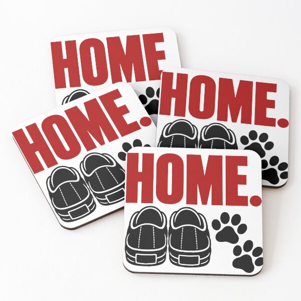 Item preview, Home | Minimal Paw Print & Shoes Design | Animal Lover Typography | Pet Lover Gift designed and sold by Lovestickerco.