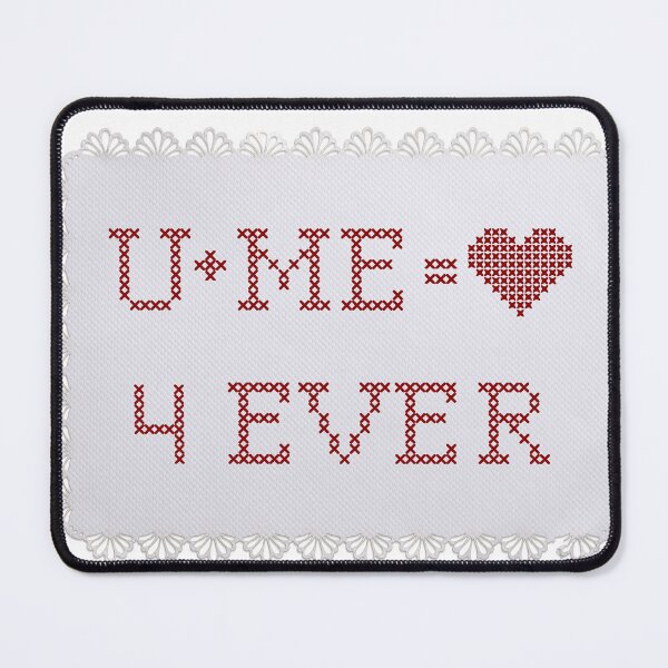 Item preview, U + Me = <3 4 Ever designed and sold by starburnedgirls.