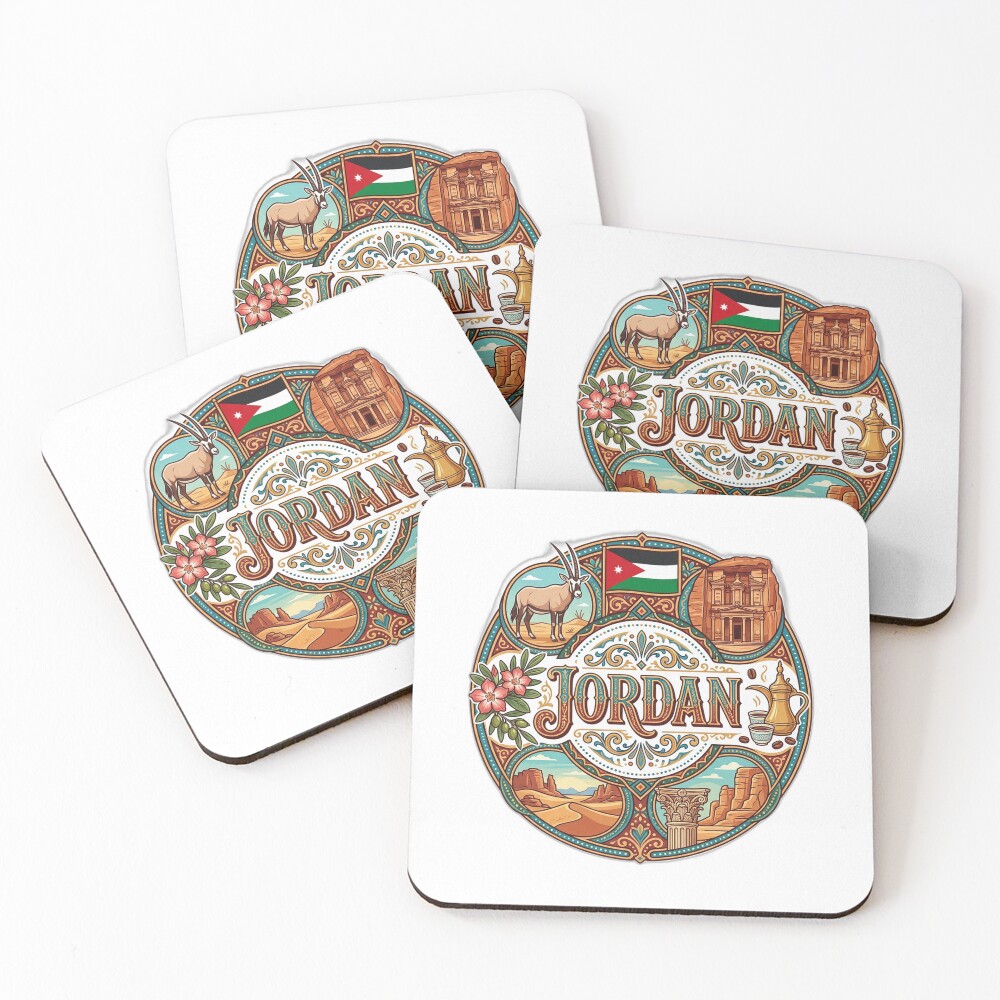 Item preview, Coasters (Set of 4) designed and sold by FunFitsFactory.
