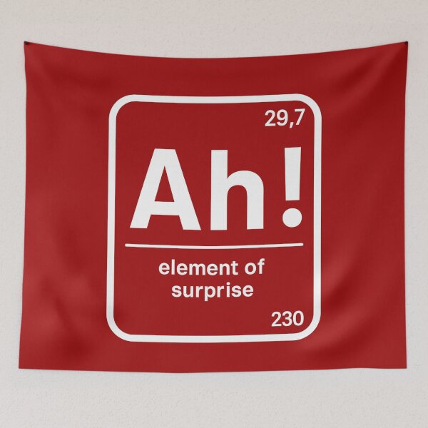 Item preview, Ah! The Element Of Surprise  designed and sold by kelvinmunene13.