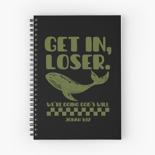 Item preview, Get In, Loser, We're Doing God's Will - Jonah 1:17 - Funny Christian - Green Color designed and sold by MoriaStore.