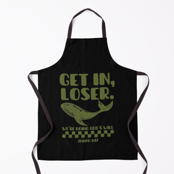 Item preview, Get In, Loser, We're Doing God's Will - Jonah 1:17 - Funny Christian - Green Color designed and sold by MoriaStore.