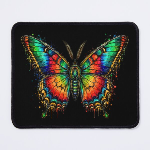 Item preview, Madagascan Sunset Moth Watercolor Art – Colorful Tropical Moth Illustration designed and sold by ColorSplash123.