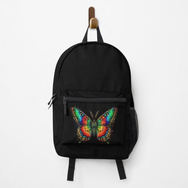Item preview, Madagascan Sunset Moth Watercolor Art – Colorful Tropical Moth Illustration designed and sold by ColorSplash123.