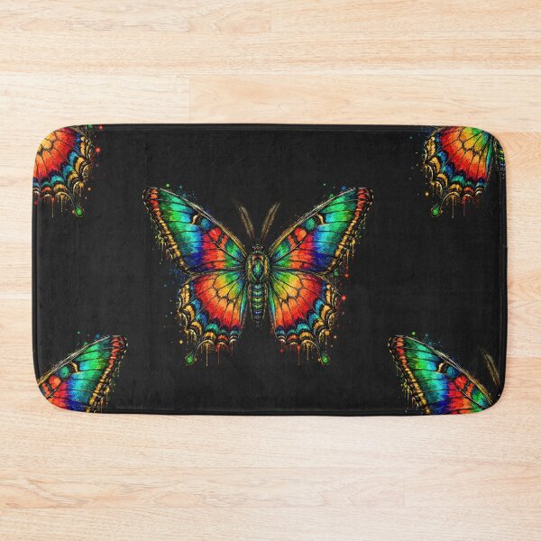 Item preview, Madagascan Sunset Moth Watercolor Art – Colorful Tropical Moth Illustration designed and sold by ColorSplash123.
