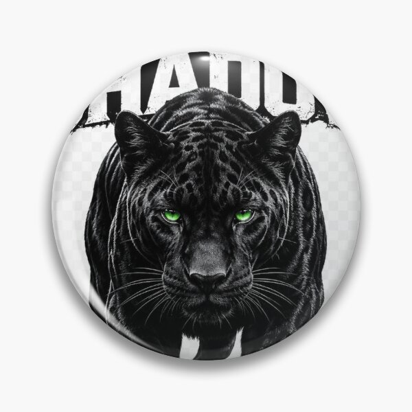 Item preview, Move Like a Shadow | Black Leopard Motivational T-Shirt designed and sold by Bathu Designs.