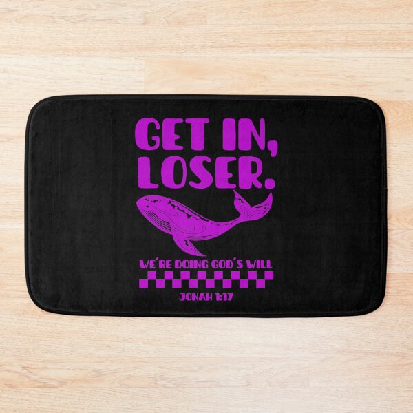 Item preview, Get In, Loser, We're Doing God's Will - Jonah 1:17 - Funny Christian - Purple Color designed and sold by MoriaStore.