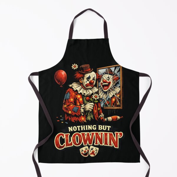 Item preview, Nothing But Clownin' – Circus Vintage Horror clown designed and sold by SidTastic .
