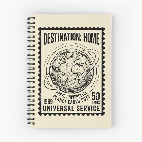 Item preview, Vintage Travel Graphic Space Exploration Planet Earth Globe Postage designed and sold by SplashTastic.