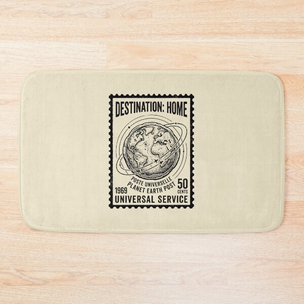 Item preview, Vintage Travel Graphic Space Exploration Planet Earth Globe Postage designed and sold by SplashTastic.