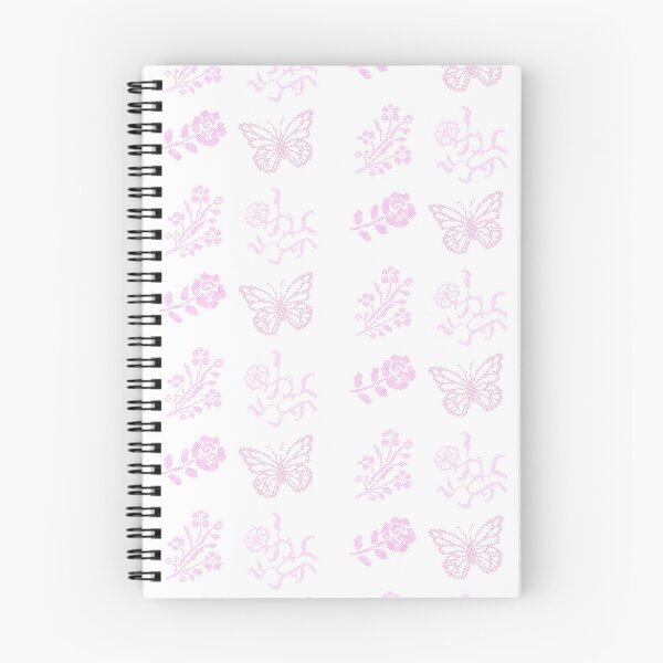 Item preview, Girly Feminine Cross Stitch Flower Sticker Pack designed and sold by starburnedgirls.
