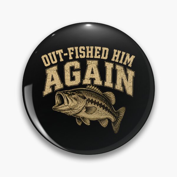 Item preview, Out-Fished Him Again designed and sold by CelidaBonde.