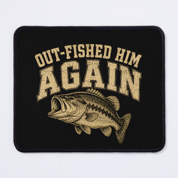 Item preview, Out-Fished Him Again designed and sold by CelidaBonde.