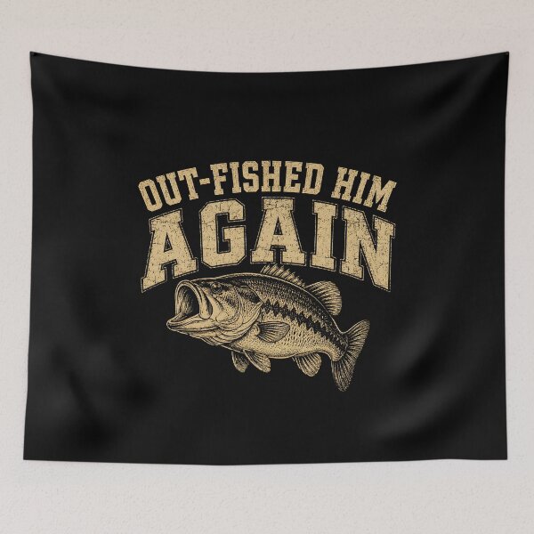 Item preview, Out-Fished Him Again designed and sold by CelidaBonde.