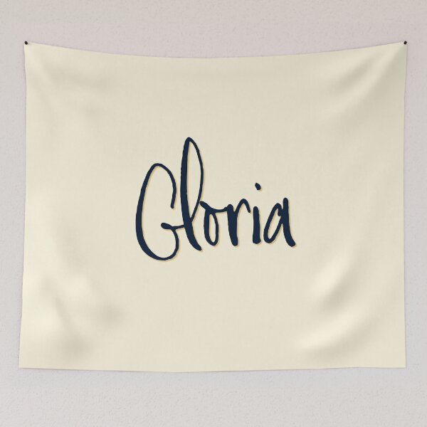 Item preview, GLORIA personalized type design designed and sold by CharlottePlaceArt.