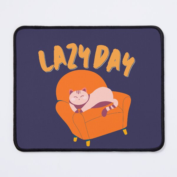 Item preview, Lazy Day Mode On – Funny Relax Lifestyle Quote designed and sold by WallMuseStudio .
